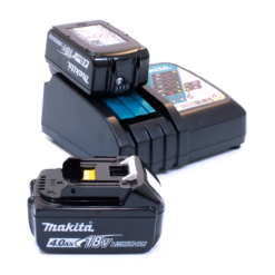 Makita DLX2025M 18V Drill & SDS+ Twin Pack With 2x 4.0Ah Batteries -Dunelm Sales Store DC18RC 2x4Ah 98062.1663836486