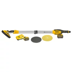 DeWalt DCE800T2 18V 225mm Brushless Drywall Sander With 2x 6.0Ah Batteries