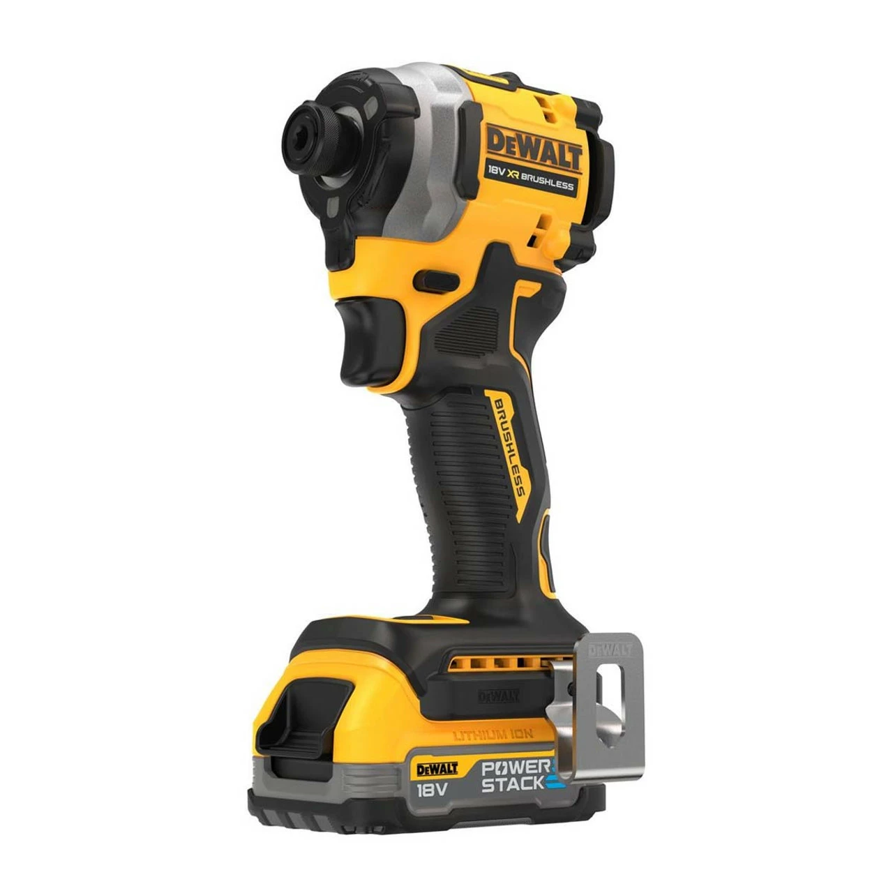 DeWalt DCF850E2T 18V XR Brushless Impact Driver With 2x Powerstack Batteries 3 DeWalt DCF850E2T 18V XR Brushless Impact Driver With 2x Powerstack Batteries - Image 3