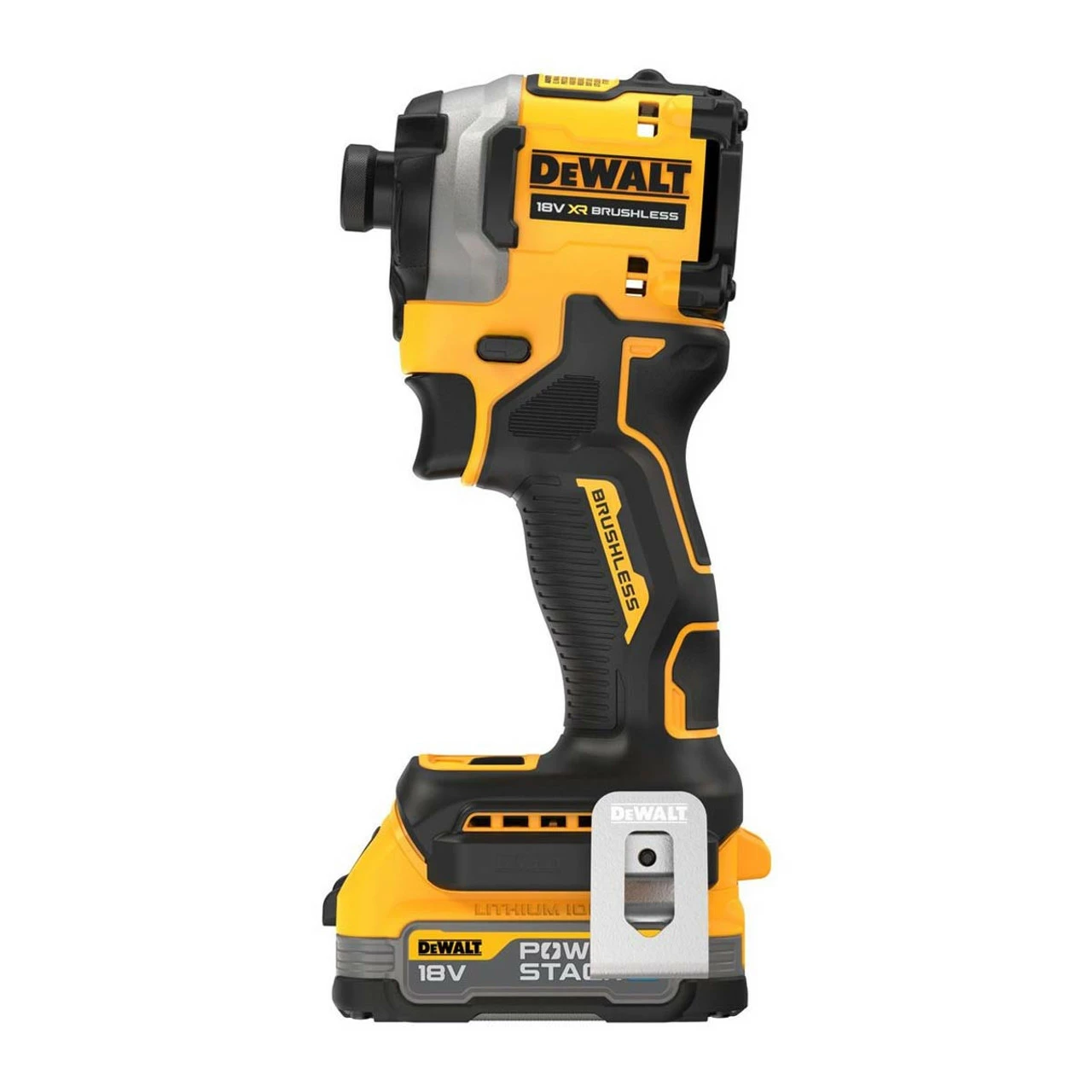 DeWalt DCF850E2T 18V XR Brushless Impact Driver With 2x Powerstack Batteries 4 DeWalt DCF850E2T 18V XR Brushless Impact Driver With 2x Powerstack Batteries - Image 4