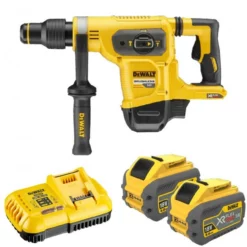 DeWalt DCH481X2-GB 54V XR Flexvolt Brushless SDS Max Hammer Drill With 2x 9.0Ah Batteries