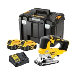 DeWalt DCS334P2 18V XR Brushless Jigsaw With 2x 5.0Ah Batteries