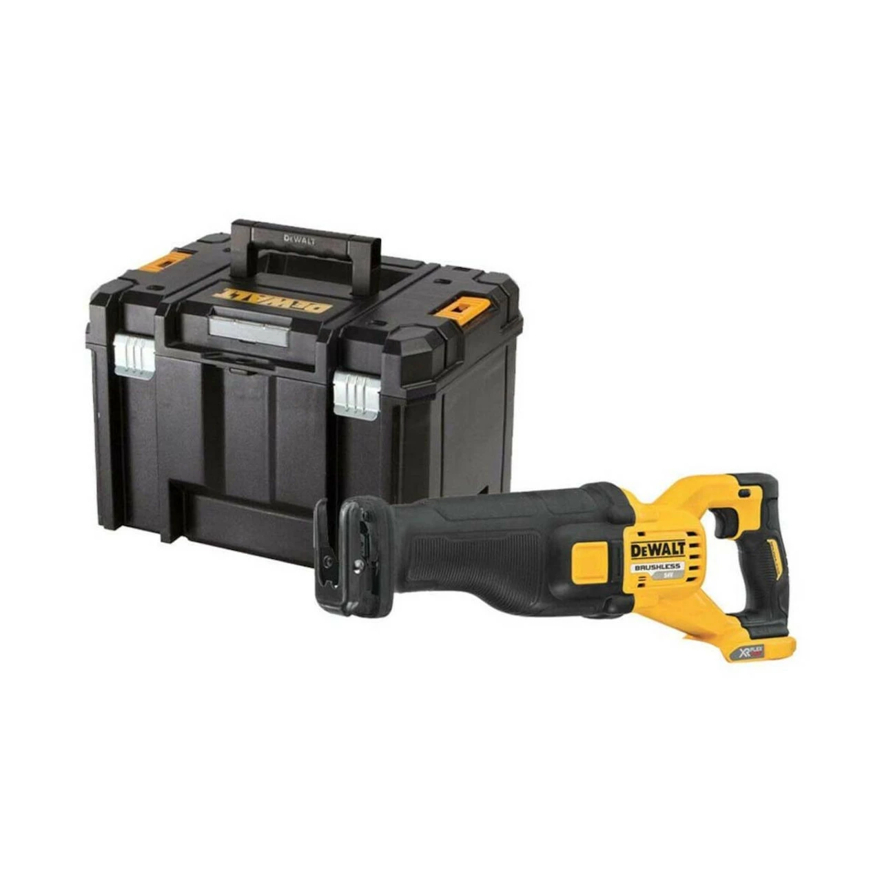 DeWalt DCS389NT 54V XR FLEXVOLT Reciprocating Saw In A Carry Case (Body Only) 1 DeWalt DCS389NT 54V XR FLEXVOLT Reciprocating Saw In A Carry Case (Body Only)