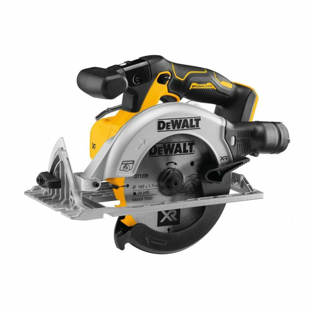 DeWalt DCS565P2 18V XR 165mm Brushless Circular Saw With 2x 5.0Ah Batteries 2 DeWalt DCS565P2 18V XR 165mm Brushless Circular Saw With 2x 5.0Ah Batteries - Image 2