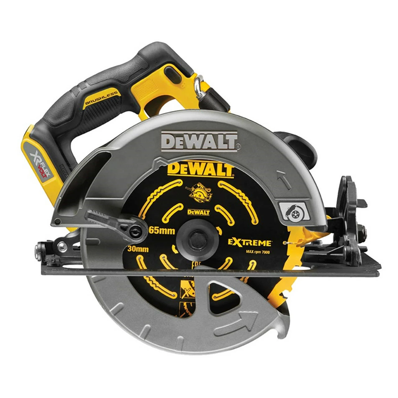 DeWalt DCS578N-XJ 54V FlexVolt 190mm Circular Saw (Body Only) 2 DeWalt DCS578N-XJ 54V FlexVolt 190mm Circular Saw (Body Only) - Image 2