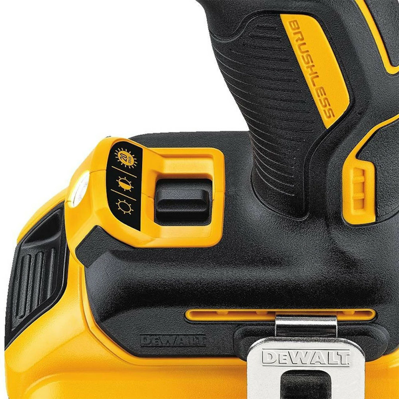 DeWalt DCD796T1-GB 18V XR Brushless Combi Drill With 1x 6.0Ah Battery 3 DeWalt DCD796T1-GB 18V XR Brushless Combi Drill With 1x 6.0Ah Battery - Image 3