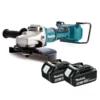 Makita DGA900PT2 LXT 36V Brushless 230mm Angle Grinder With 2x 5.0Ah Batteries