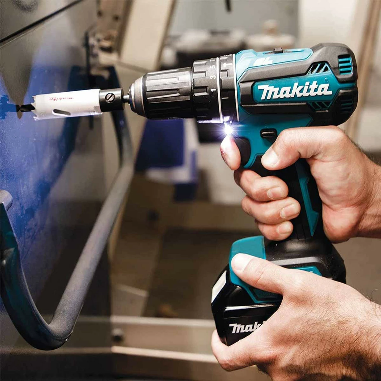 Makita DHP485Z 18V LXT Brushless 2-Speed Combi Drill (Body Only) 2 Makita DHP485Z 18V LXT Brushless 2-Speed Combi Drill (Body Only) - Image 2