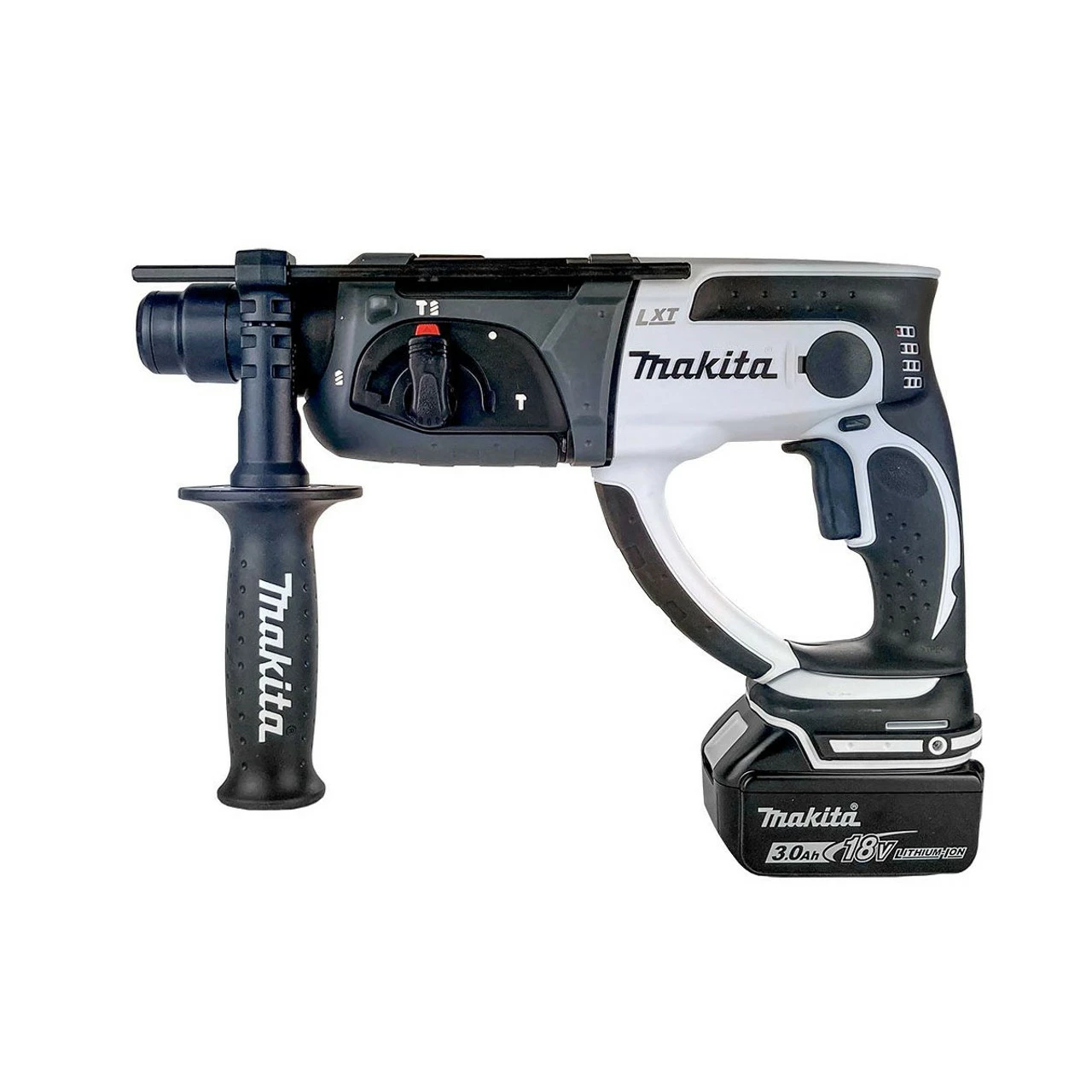 Makita DHR202SFW 18V LXT Cordless SDS+ Rotary Hammer With 1x 3.0Ah Battery 2 Makita DHR202SFW 18V LXT Cordless SDS+ Rotary Hammer With 1x 3.0Ah Battery - Image 2