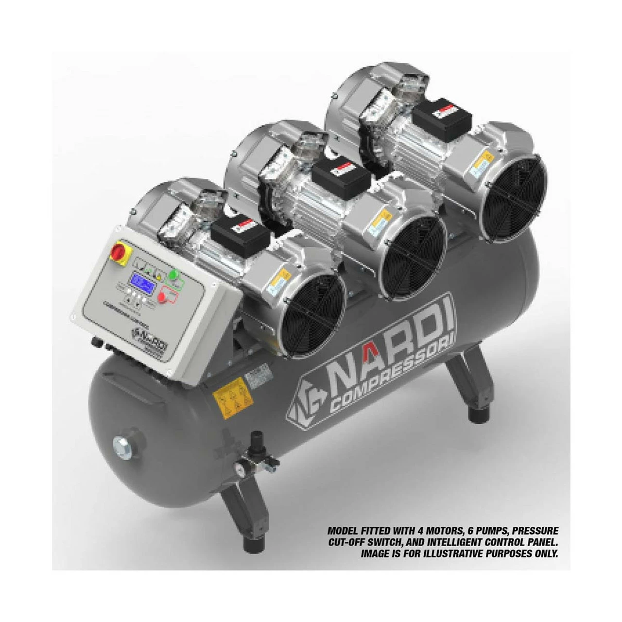 SIP EXTMP27090CP Nardi Extreme MP 9.00HP 270ltr Compressor With Control Panel 1 SIP EXTMP27090CP Nardi Extreme MP 9.00HP 270ltr Compressor With Control Panel