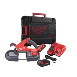 Milwaukee M18 FBS85-202C 18V Brushless Bandsaw With 2x 2.0Ah Batteries