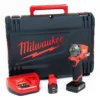 Milwaukee M12 FIWF12-622X 12V Fuel Brushless 1/2" Impact Wrench With 2x Batteries