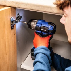 Hyundai HY2177 20V Max 180Nm Cordless Impact Driver With A 32-Piece Drill Bit Accessory Set & 1x 2.0Ah Battery -Dunelm Sales Store HY2177 N 91153.1674224648