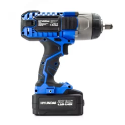 Hyundai HY2178 20V Max 350Nm Cordless Impact Wrench With 1x 4.0Ah Battery -Dunelm Sales Store HY2178 B 27835.1674222938
