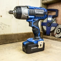 Hyundai HY2178 20V Max 350Nm Cordless Impact Wrench With 1x 4.0Ah Battery -Dunelm Sales Store HY2178 E 71045.1674222945