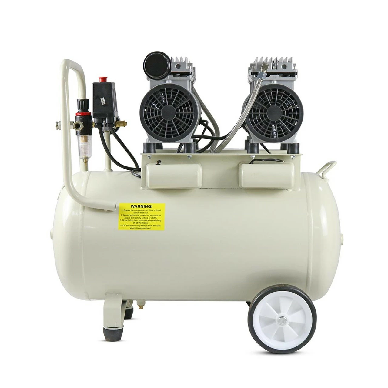 Hyundai HY27550 50 Litre Silenced Air Compressor 7 Hyundai HY27550 50 Litre Silenced Air Compressor - Image 7