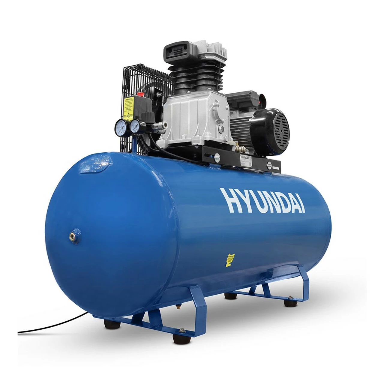 Hyundai HY3200S 200L Floor-Mounted Belt Drive Air Compressor 3hp 230V 8 Hyundai HY3200S 200L Floor-Mounted Belt Drive Air Compressor 3hp 230V - Image 8