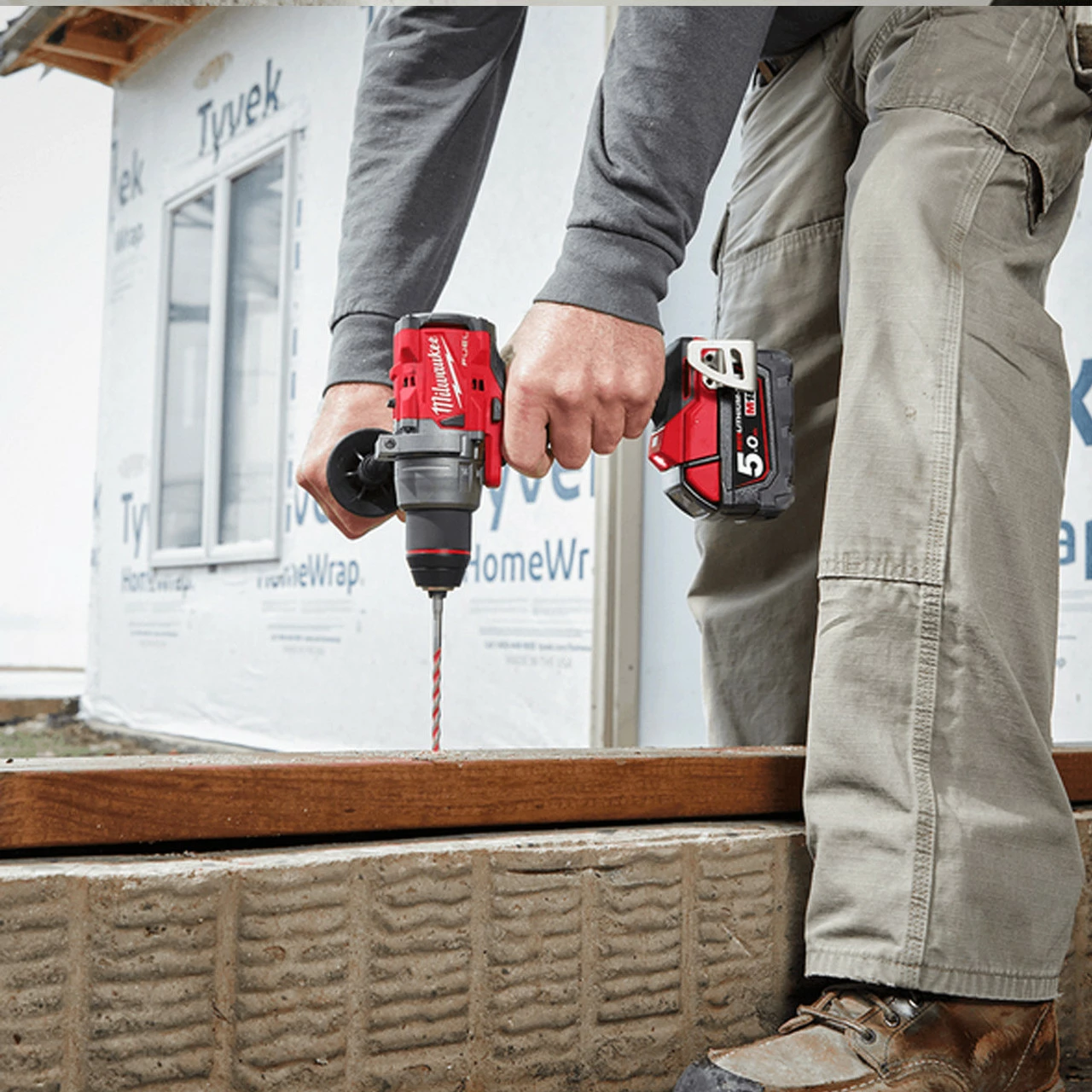 Milwaukee M18 FPD3-551X 18V FUEL™ Percussion Drill With 1x 5.5Ah Battery 10 Milwaukee M18 FPD3-551X 18V FUEL™ Percussion Drill With 1x 5.5Ah Battery - Image 10