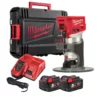 Milwaukee M18FTR-502X 18V Fuel Cordless Trim Router With 2x 5.0Ah Batteries