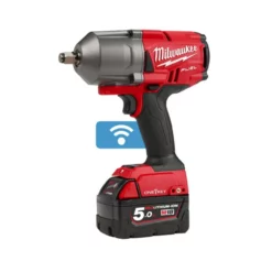 Milwaukee M18 ONEFHIWF12-402X 18V Fuel ONE-KEY Brushless 1/2" Impact Wrench With Friction Ring Kit & 2x 4.0Ah Batteries -Dunelm Sales Store M18ONEFHIWF12 502X 65705.1676972974