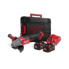 Milwaukee M18 FHSAG125XPDB-552X Fuel 125mm Brushless Braking Grinder With 2x 5.5 Ah Batteries