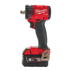 Milwaukee M18FIW2F38 M18 Fuel 3/8" Compact Impact Wrench With 2x 5.0Ah Batteries -Dunelm Sales Store M18 FIW2F38 502X Hero 1 74616.1663690162