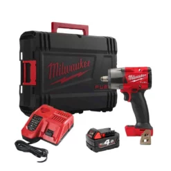 Milwaukee M18 FMTIW2F12-401X 18V FUEL 1/2" Mid-Torque Impact Wrench With 1x 4.0Ah Battery