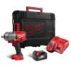 Milwaukee M18 ONEFHIWF12-401X 18V Fuel ONE-KEY Brushless 1/2" Impact Wrench With Friction Ring Kit & 1x 4.0Ah Battery