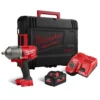Milwaukee M18 ONEFHIWF12-551X 18V Fuel ONE-KEY Brushless 1/2" Impact Wrench With Friction Ring Kit & 1x 5.5Ah Battery