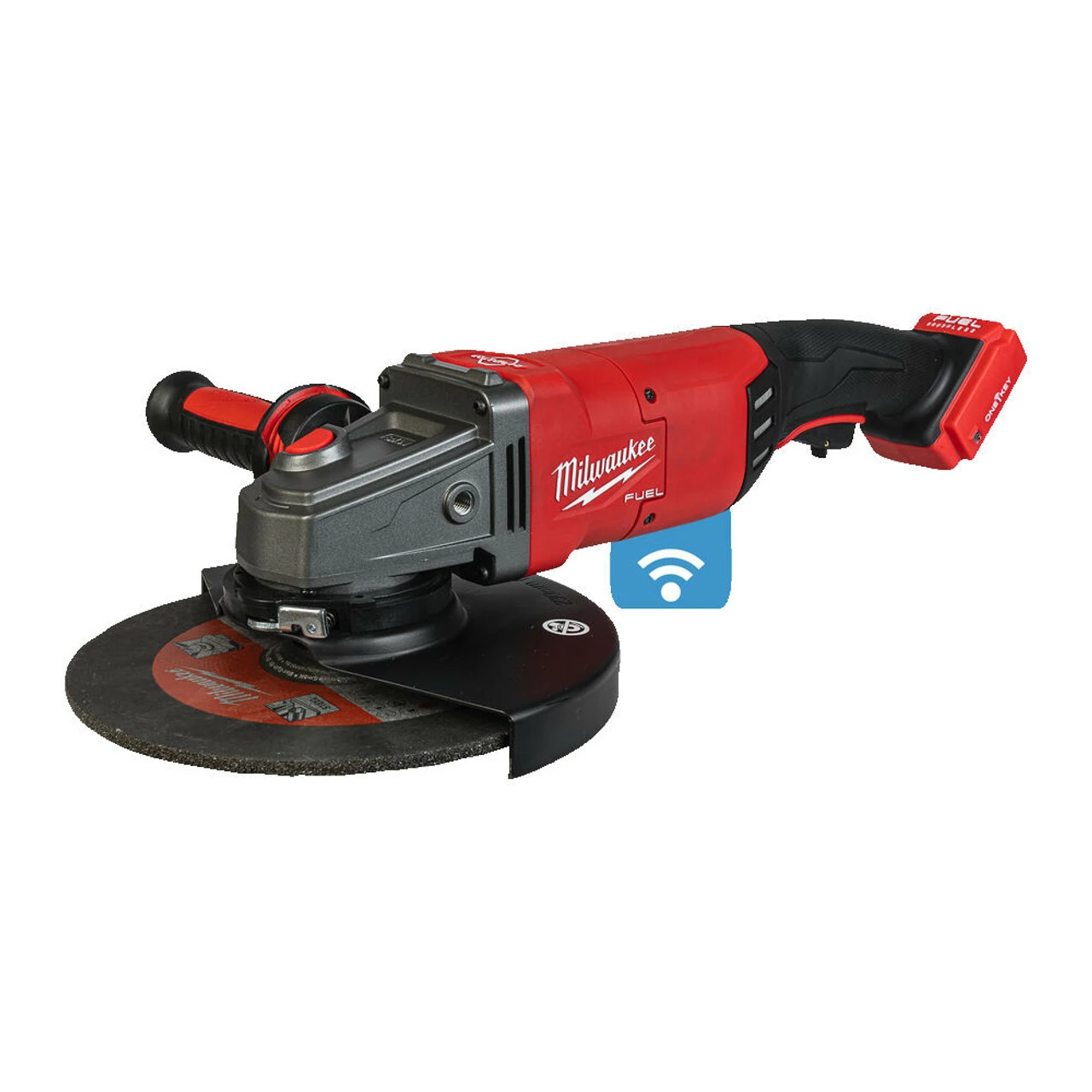 Milwaukee M18 ONEFLAG230XPDB-0C FUEL™ ONE-KEY™ 18V BL 230mm Braking Angle Grinder With Paddle Switch In A Case (Body Only) 2 Milwaukee M18 ONEFLAG230XPDB-0C FUEL™ ONE-KEY™ 18V BL 230mm Braking Angle Grinder With Paddle Switch In A Case (Body Only) - Image 2