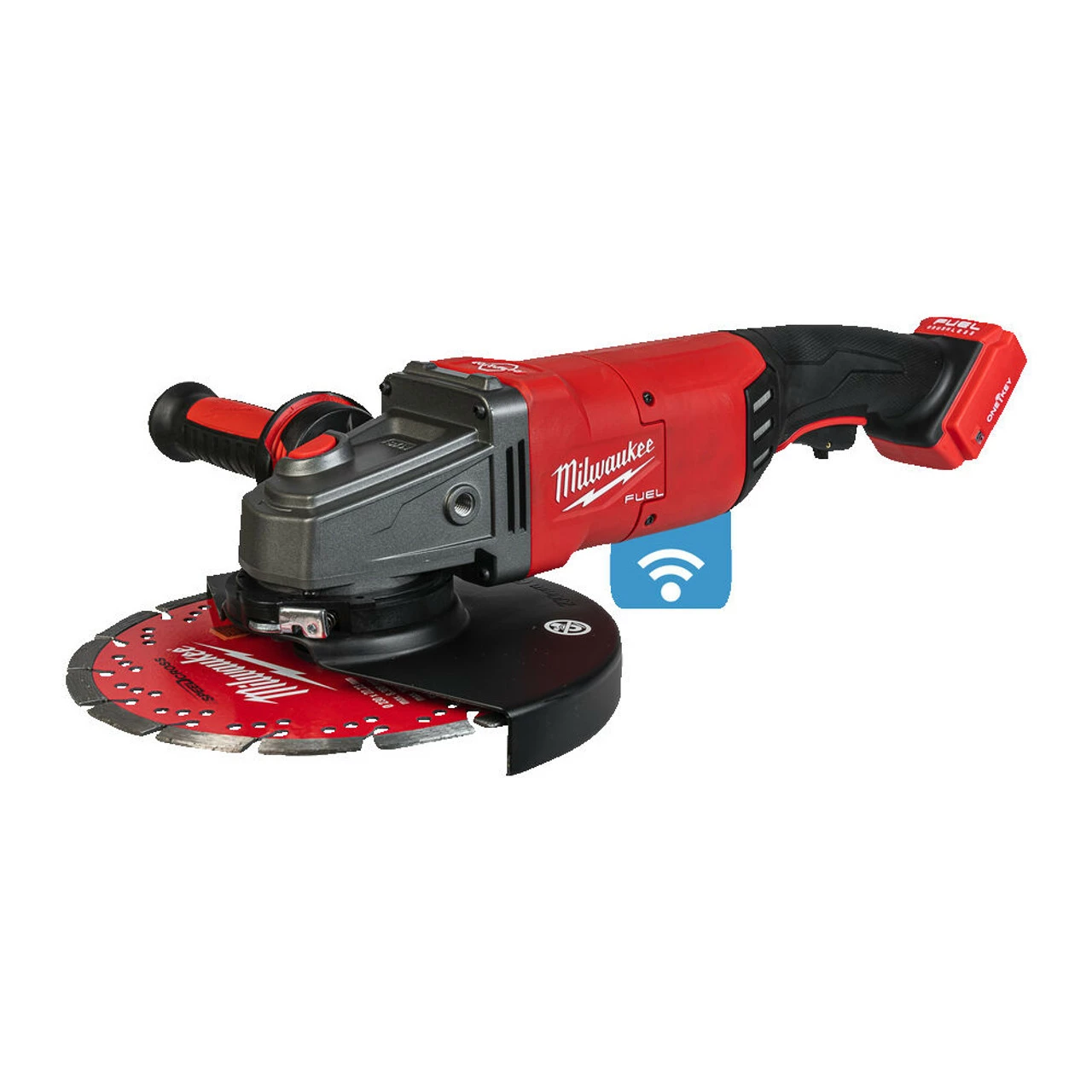 Milwaukee M18 ONEFLAG230XPDB-0C FUEL™ ONE-KEY™ 18V BL 230mm Braking Angle Grinder With Paddle Switch In A Case (Body Only) 3 Milwaukee M18 ONEFLAG230XPDB-0C FUEL™ ONE-KEY™ 18V BL 230mm Braking Angle Grinder With Paddle Switch In A Case (Body Only) - Image 3