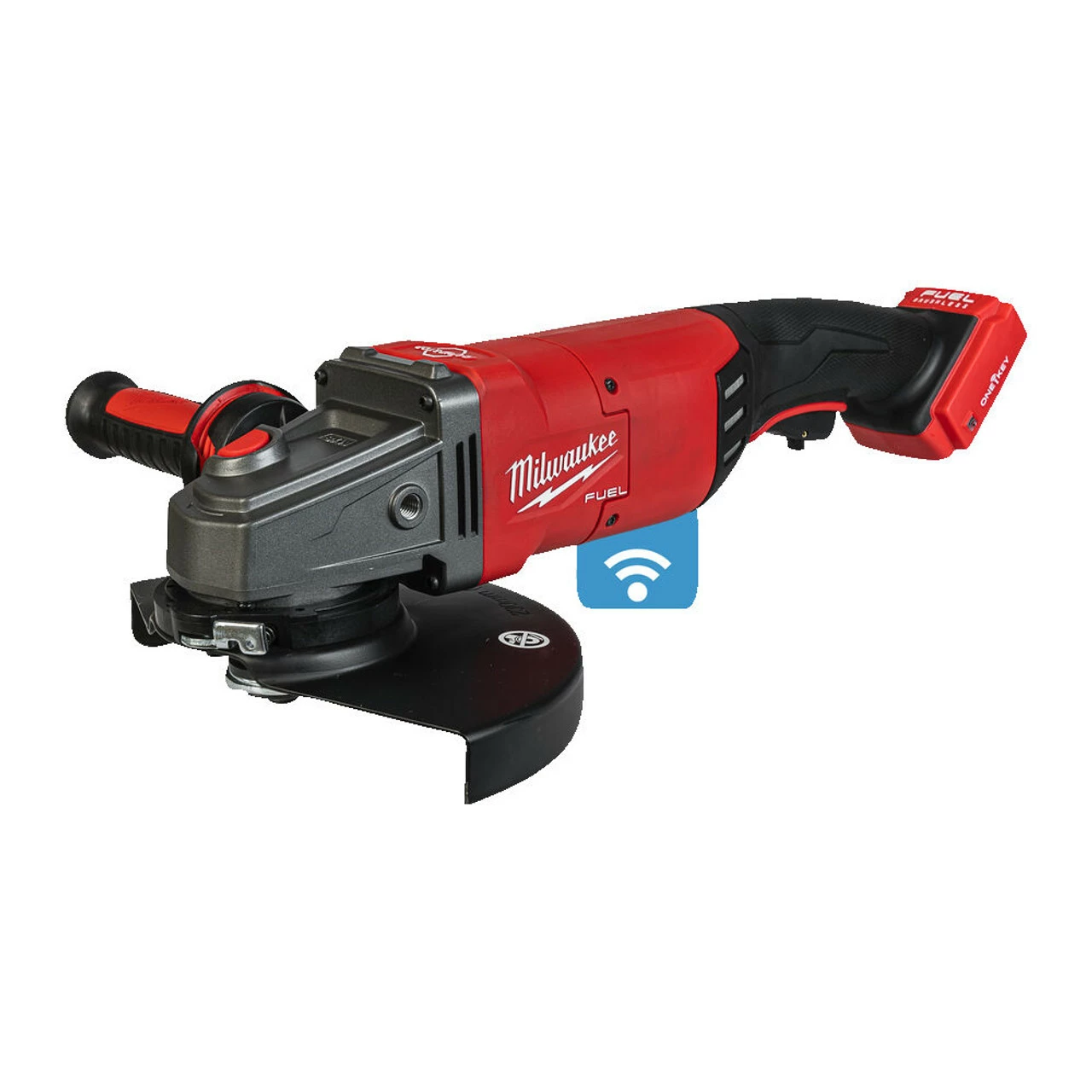 Milwaukee M18 ONEFLAG230XPDB-0C FUEL™ ONE-KEY™ 18V BL 230mm Braking Angle Grinder With Paddle Switch In A Case (Body Only) 4 Milwaukee M18 ONEFLAG230XPDB-0C FUEL™ ONE-KEY™ 18V BL 230mm Braking Angle Grinder With Paddle Switch In A Case (Body Only) - Image 4