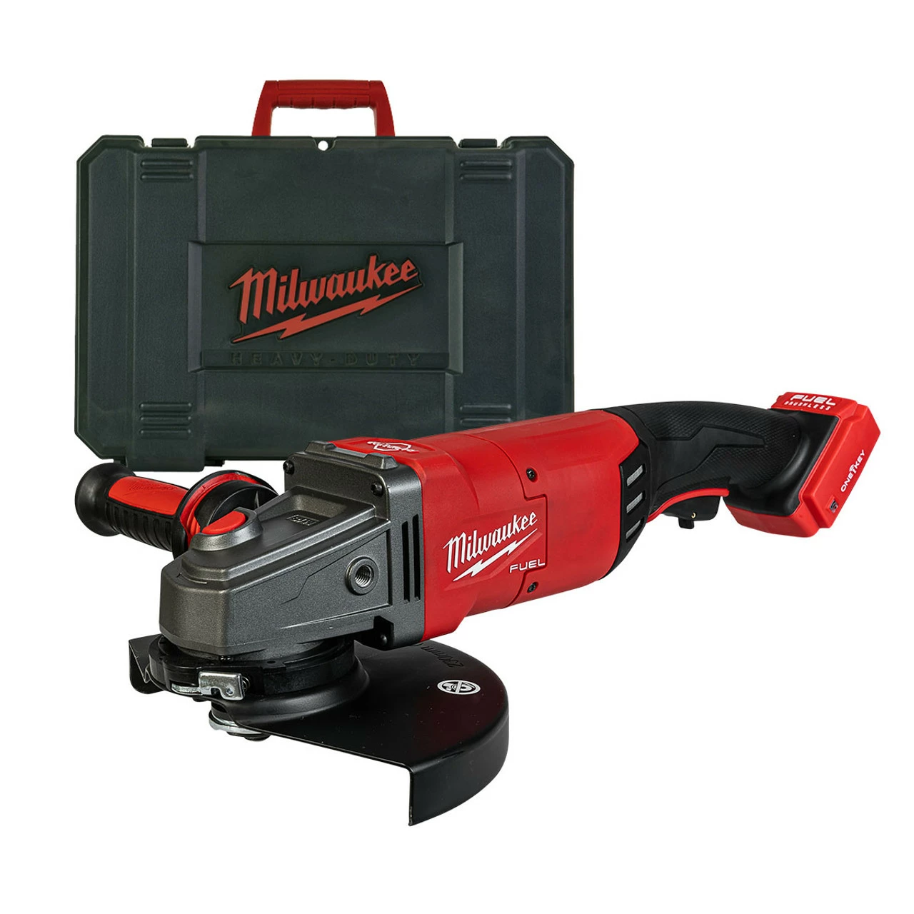 Milwaukee M18 ONEFLAG230XPDB-0C FUEL™ ONE-KEY™ 18V BL 230mm Braking Angle Grinder With Paddle Switch In A Case (Body Only) 1 Milwaukee M18 ONEFLAG230XPDB-0C FUEL™ ONE-KEY™ 18V BL 230mm Braking Angle Grinder With Paddle Switch In A Case (Body Only)