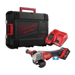 Milwaukee M18 ONEFSAG115XPDB-551X 18V Cordless One-Key 115mm Angle Grinder With 1x 5.5Ah Battery