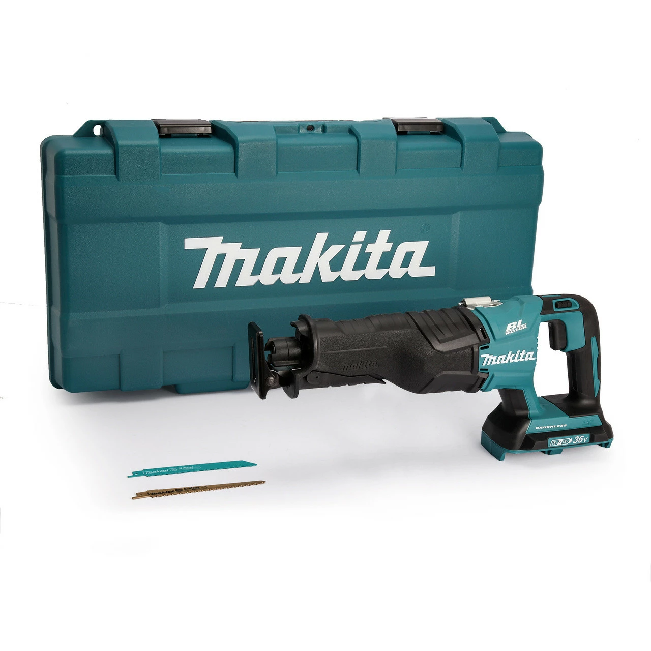 Makita DJR360ZK LXT Twin 18V Brushless Reciprocating Saw (Body Only) 2 Makita DJR360ZK LXT Twin 18V Brushless Reciprocating Saw (Body Only) - Image 2