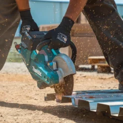 Makita DCE090ZX1 Twin 18V LXT Brushless Cut Off Saw (Body Only) -Dunelm Sales Store MAKDCE090ZX1 D 09262.1663686083
