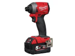 Milwaukee M18 FID2-0X 18V Impact Driver With 1x 5.0Ah Battery & Concrete Frame Screw Pack, 72 - 152mm (5000 Mixed Pack) -Dunelm Sales Store MILM18FID25X 96806.1663684395.1280.1280 35098.1675263145