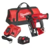 Milwaukee M18 FN16GA-501X 18V Fuel 16 Ga Angled Second Fix Finish Nailer With 1x 5.0Ah Battery