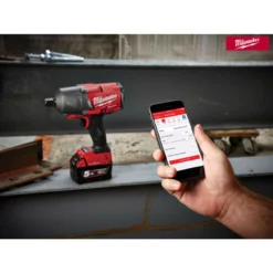 Milwaukee M18 ONEFHIWF34-402X 18V Fuel 3/4" Brushless One-Key Impact Wrench With 2x 4.0Ah Batteries -Dunelm Sales Store MILM18OFWF34 INUSE2 05286.1677075610
