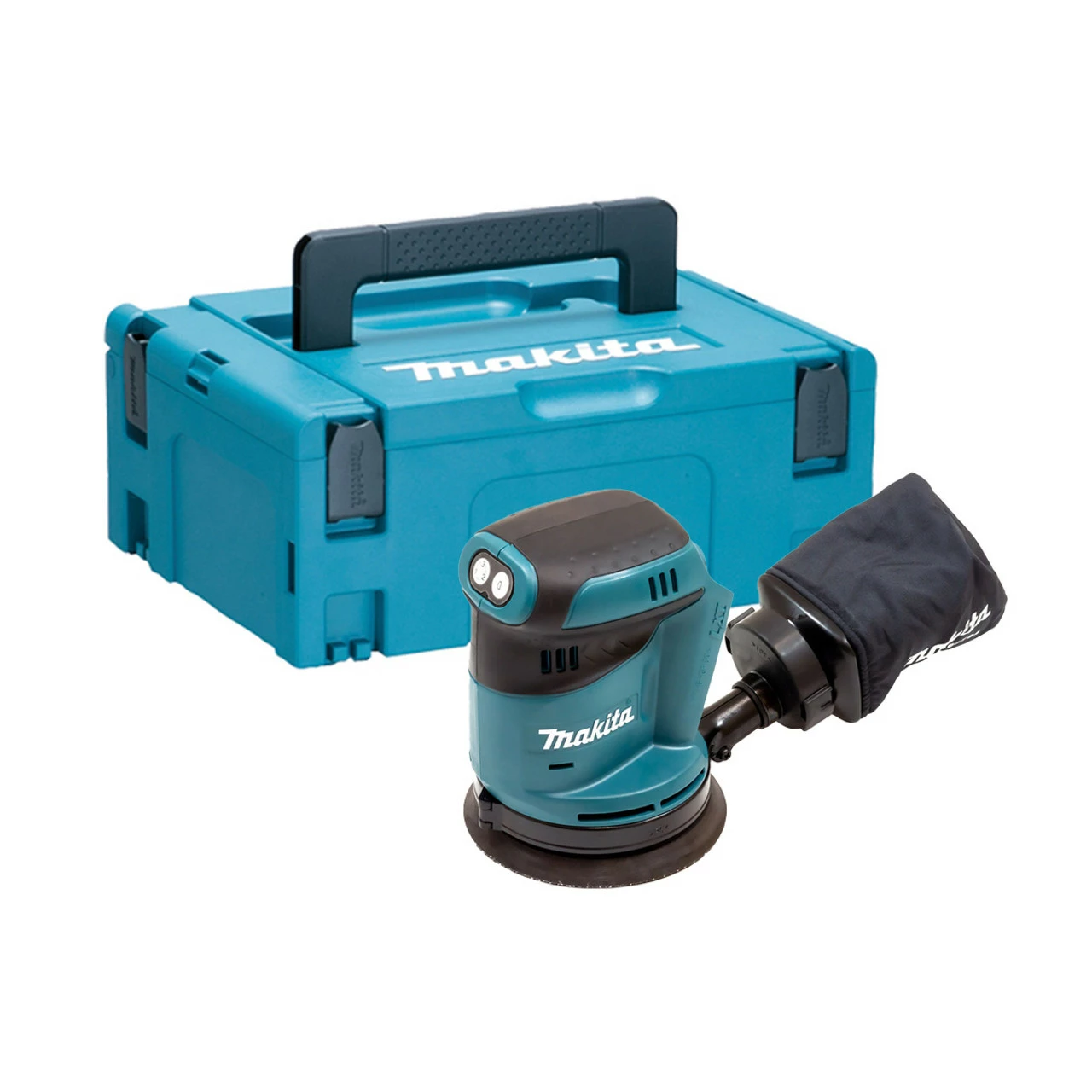 Makita DBO180ZJ 18V LXT 125mm Random Orbit Sander In Makpac Case (Body Only) 1 Makita DBO180ZJ 18V LXT 125mm Random Orbit Sander In Makpac Case (Body Only)