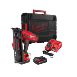 Milwaukee M18 FN16GA-202X 18V Fuel Angled Finish Nailer With 2x 2.0Ah Batteries