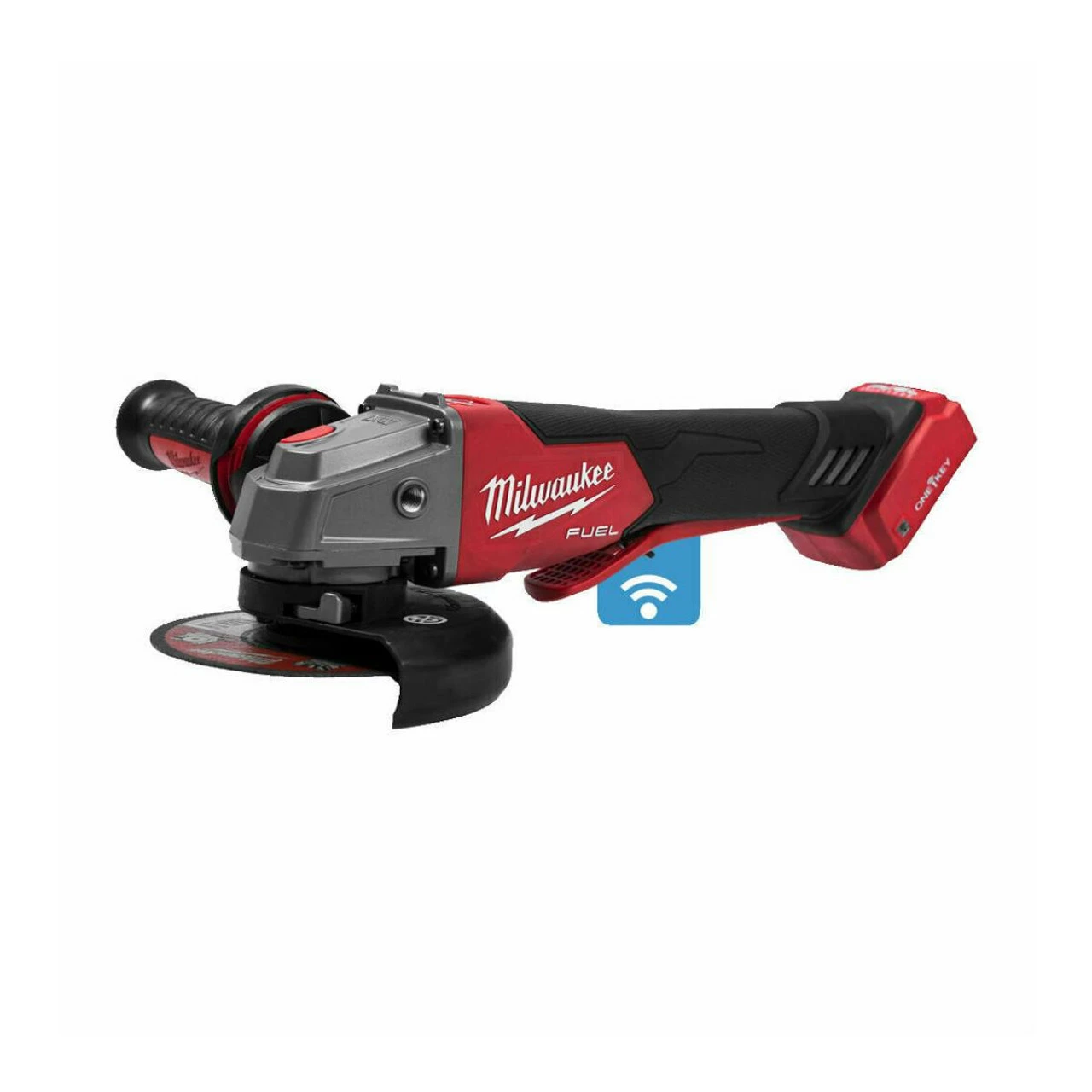 Milwaukee M18 ONEFSAG115XPDB-401X 18V Cordless One-Key 115mm Angle Grinder With 1x 4.0Ah Battery 2 Milwaukee M18 ONEFSAG115XPDB-401X 18V Cordless One-Key 115mm Angle Grinder With 1x 4.0Ah Battery - Image 2