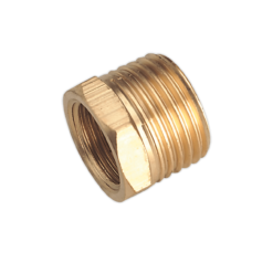 Sealey SA1/1238F Adaptor 1/2"BSPT Male To 3/8"BSP Female