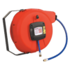 Sealey SA894 Retractable Air Hose Reel HD Mechanism 15m Ø8mm ID - PU Hose