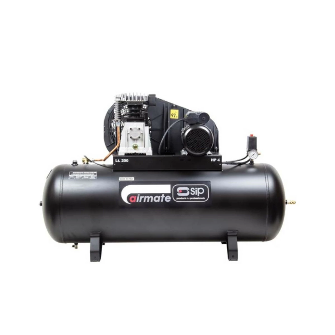 SIP 05308 PX4/200B Belt-Driven Compressor 1 SIP 05308 PX4/200B Belt-Driven Compressor