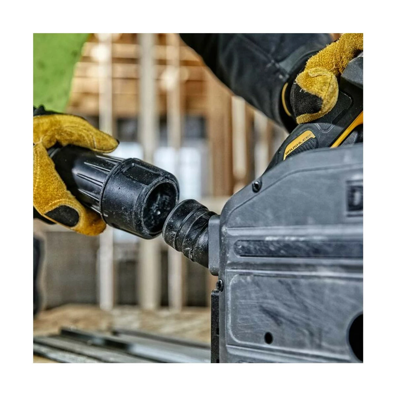 DeWalt DCS520T2-GB 54V XR FlexVolt 165mm Plunge Saw With 2x 6.0Ah Batteries 6 DeWalt DCS520T2-GB 54V XR FlexVolt 165mm Plunge Saw With 2x 6.0Ah Batteries - Image 6