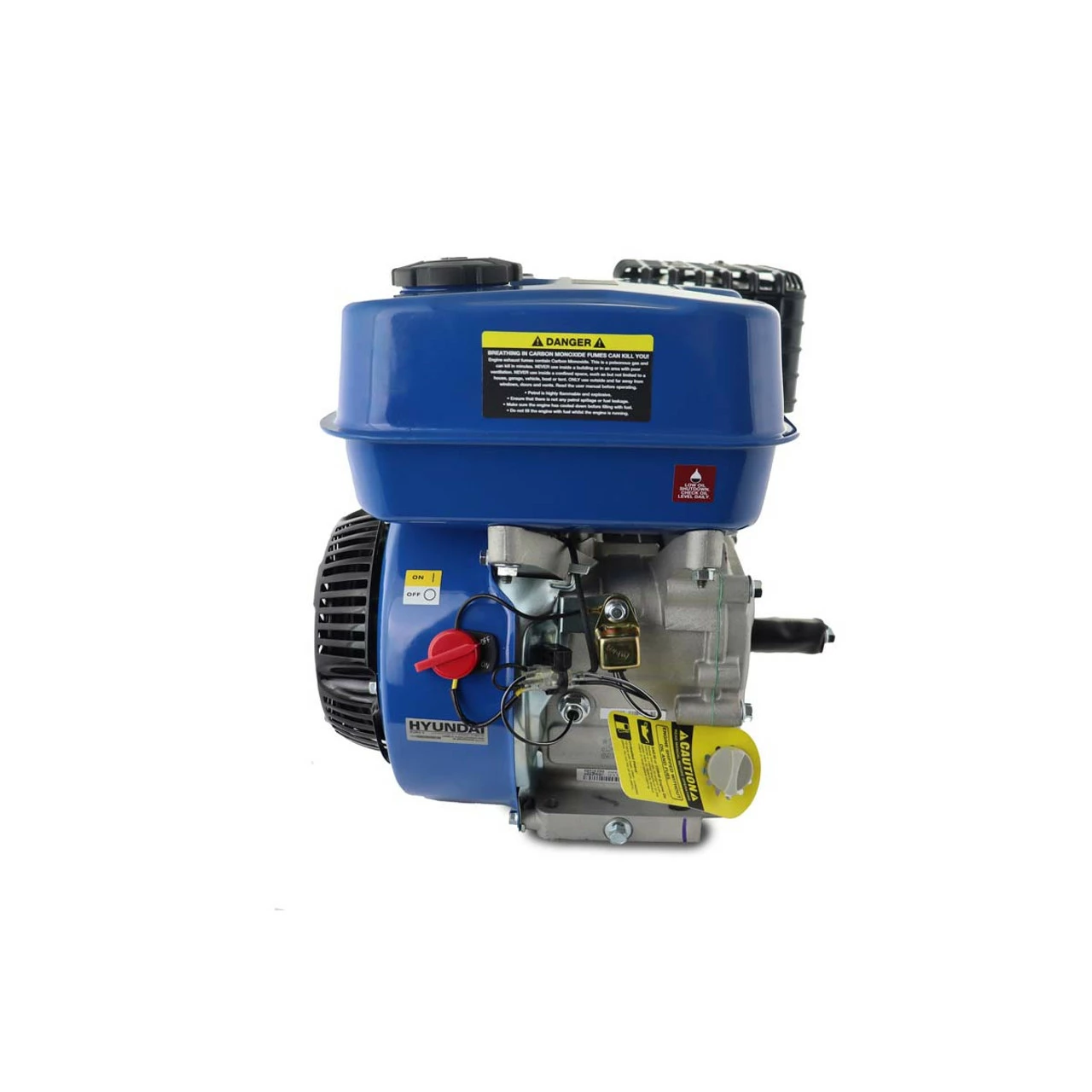 Hyundai IC210P-19 212cc 6.5hp 19.05mm Horizontal Straight Shaft 4-Stroke Petrol Engine 2 Hyundai IC210P-19 212cc 6.5hp 19.05mm Horizontal Straight Shaft 4-Stroke Petrol Engine - Image 2