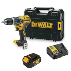DeWalt DCD796M1 18V XR Brushless Combi Drill With 1x 4.0Ah Battery