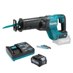 Makita JR001GD203 40V Max XGT Brushless Reciprocating Saw With 2x 2.5Ah Batteries