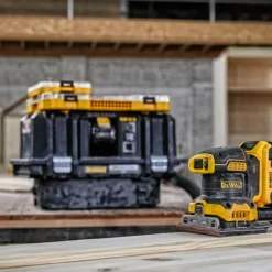 DeWalt DCW200N 18V XR Brushless 1/4 Sheet Palm Sander (Body Only) -Dunelm Sales Store palm sander 03168.1663686067